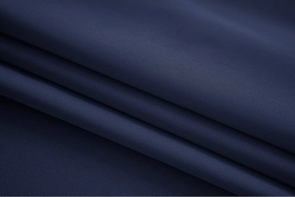 Záves OXFORD LIGHT 140x270 cm, tmavomodrý Zavesenie: Riasiaca páska