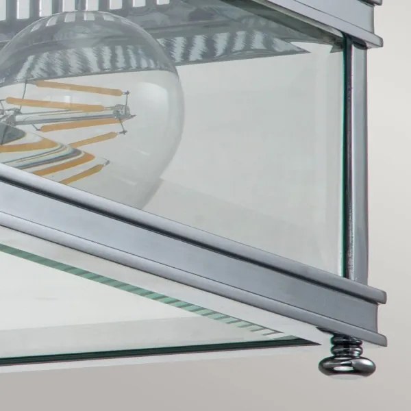 Elstead HOLBORN-F-PC - Vonkajšie svietidlo HOLBORN 2xE27/60W/230V IP44 lesklý chróm