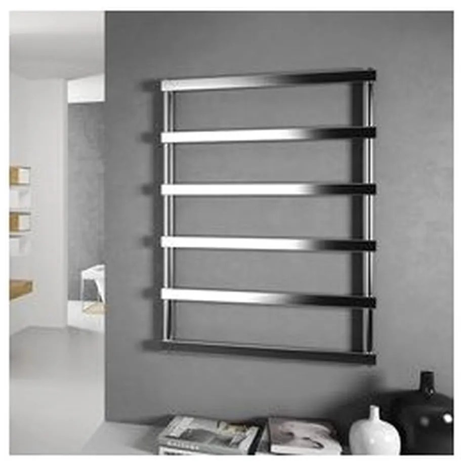 Cordivari Cordivari Alessandra electric - Radiátor elektrický 740x530mm s ručným zapnutím / vypnutím, leštená nerez 3581680400003