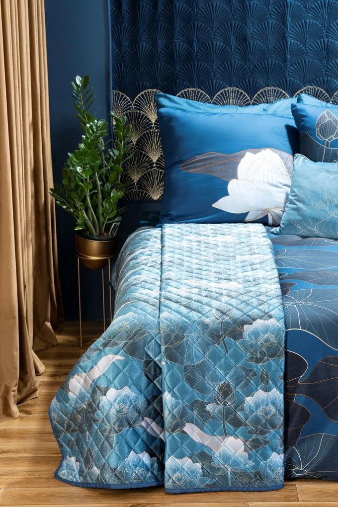 POSTEĽNÉ OBLIEČKY LIMITED COLLECTION LOTOS2 160X200 CM, 2KS 70X80 CM VZOROVANÉ