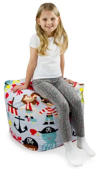 Detská taburetka Cubo Piráti