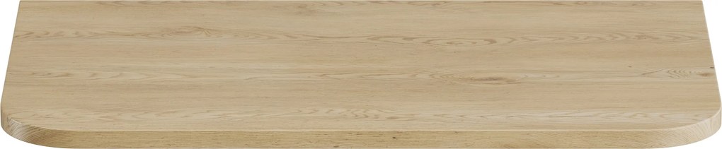 Comad Nábytková horná doska Ovalia Cremona 80 cm, dub cremona