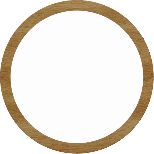 APLED - LED Stropné svietidlo RONDO LED/48W/230V pr. 50 cm dub