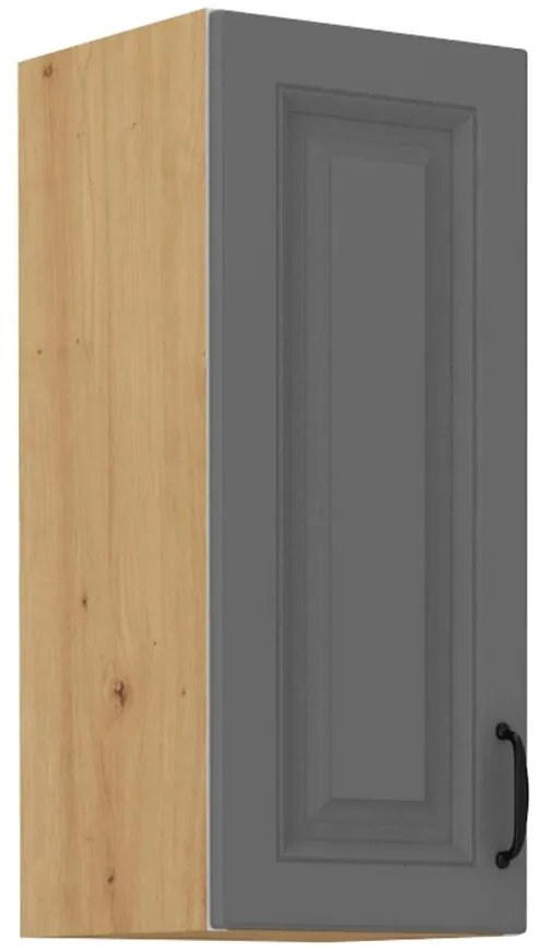 Kuchynská skrinka Stilo dustgrey/artisan 30g/72 1f