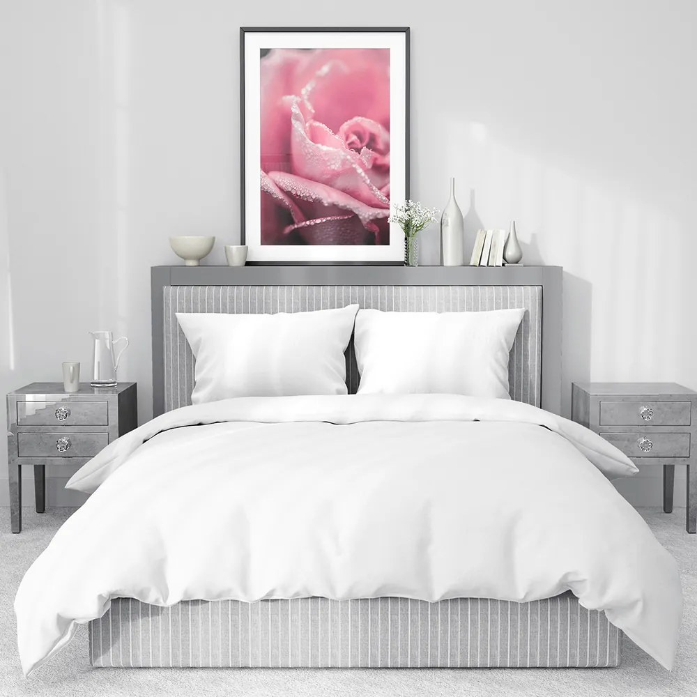 Francúzske bavlnené obliečky WHITE 200x220cm