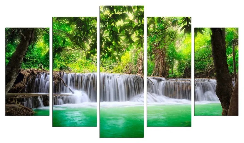 Viacdielny obraz NATURAL WATERFALL 89 110 x 60 cm