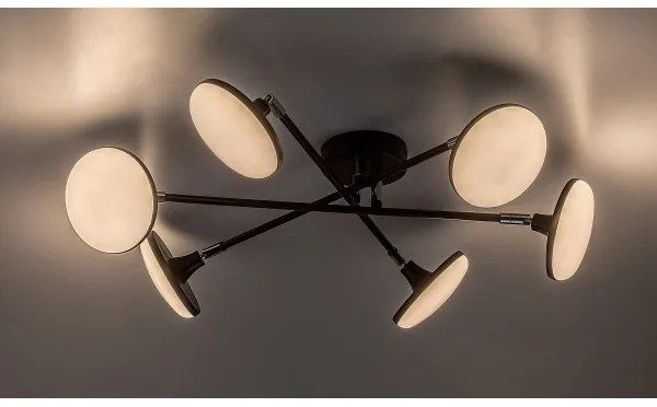 Rabalux 71063 - LED Prisadený luster MADI LED/24W/230V 3000K čierna