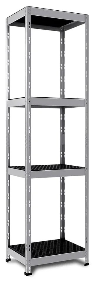 Outdoor záhradný kovový regál 180x50x38cm