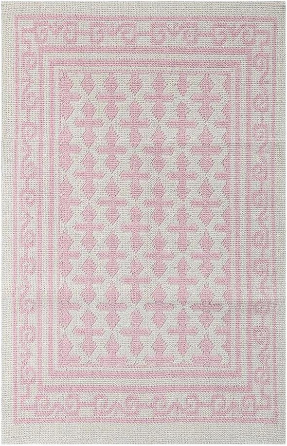 Svetloružový koberec Jamila, 140 × 200 cm