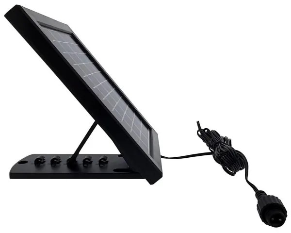 LED Solárny vonkajší reflektor so senzorom LED/20W/5,5V IP44