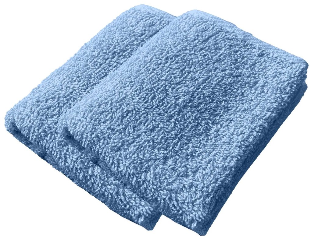 Froté malý uterák deluxe modrý 30x50cm TiaHome