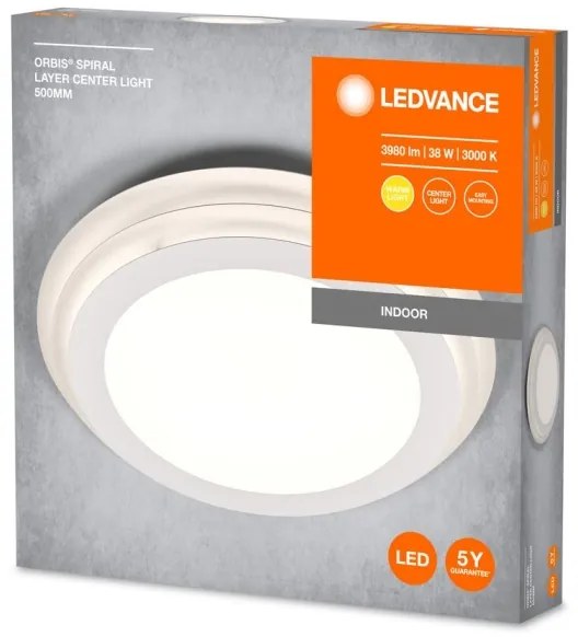 Ledvance - LED Stropné svietidlo ORBIS SPIRAL LED/38W/230V