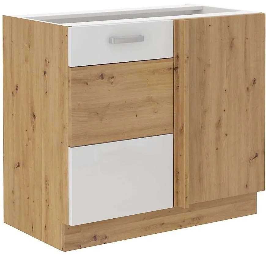 Skrinka do kuchyne ARTISAN biela lesklá 90ND 1F BB