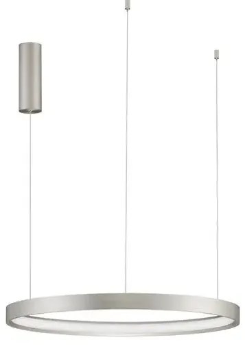 LED luster Perrine 60 strieborná