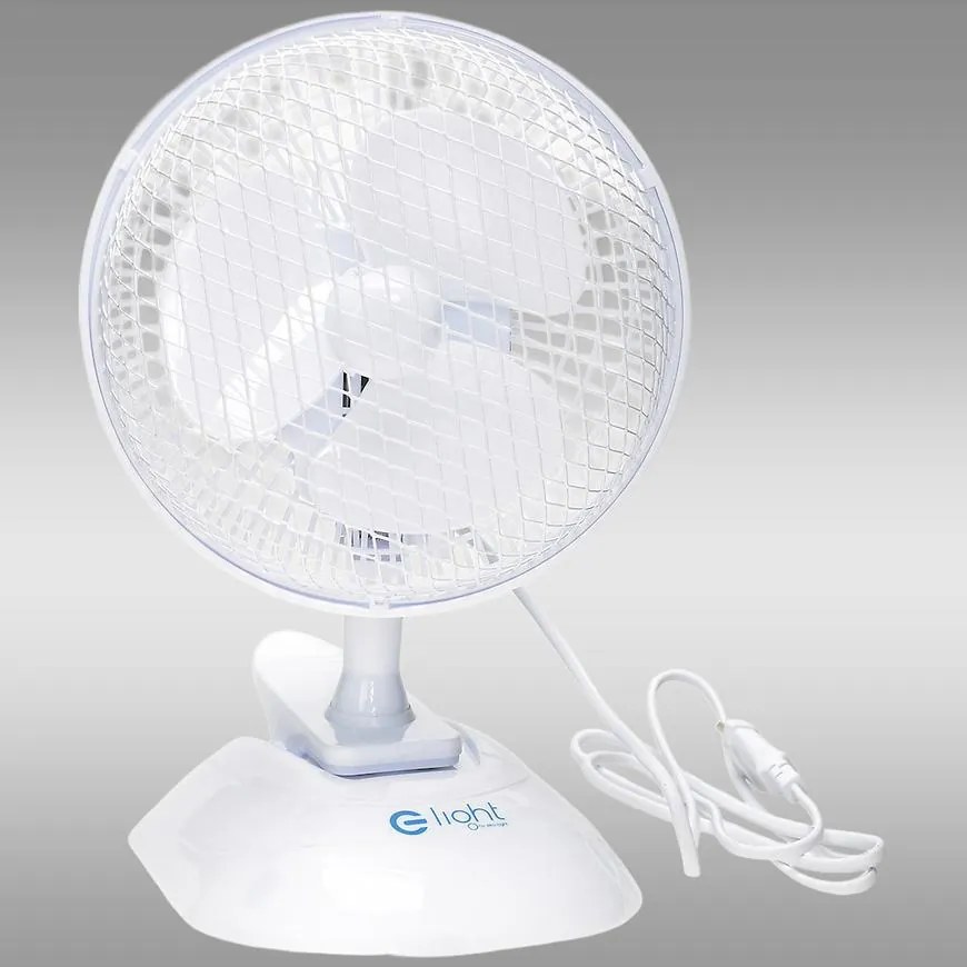 Ventilátor Table  EKW517 White 6” 2in1