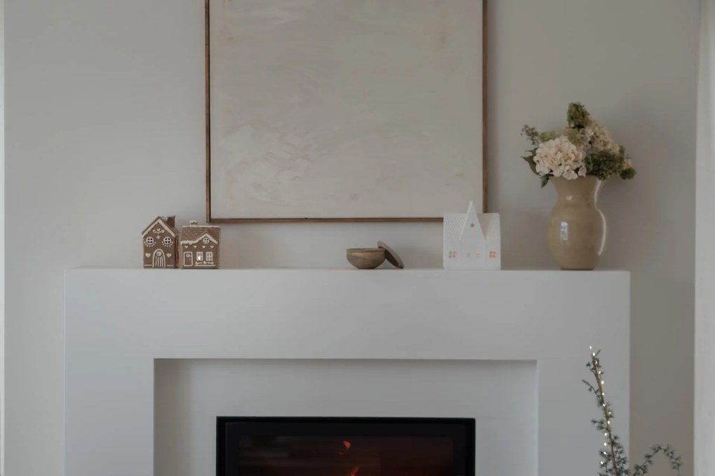 Ib Laursen Keramický svietnik Stillenat Gingerbread Square Door