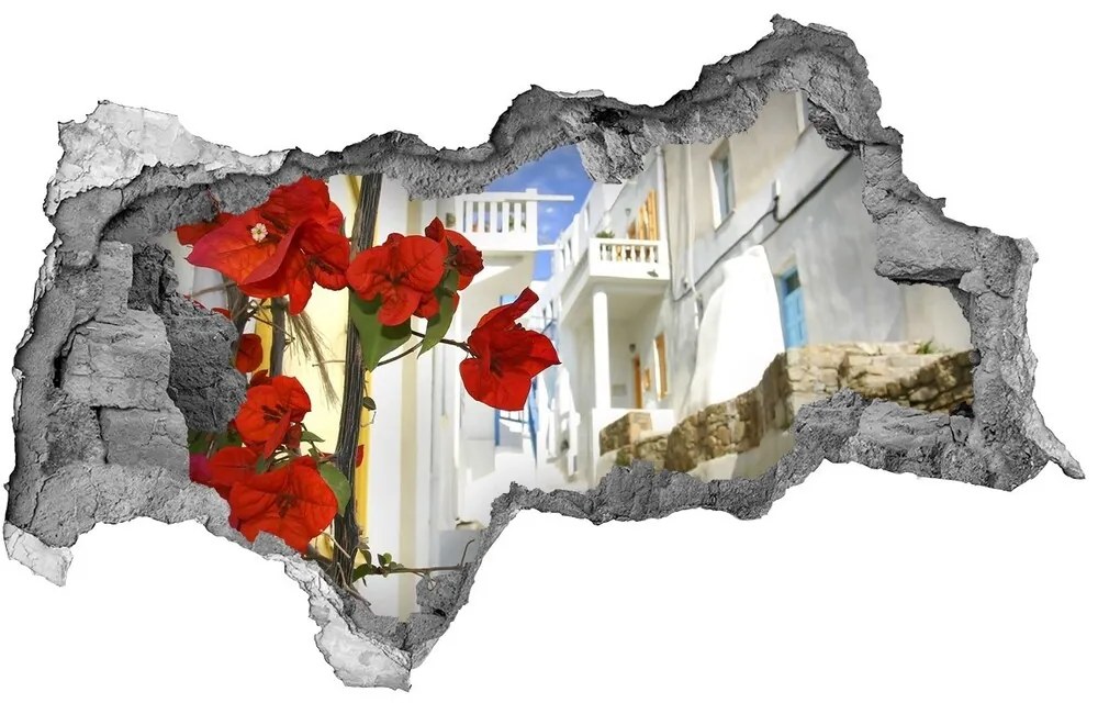 Fototapeta diera na stenu 3D Mykonos grécko nd-b-2987309
