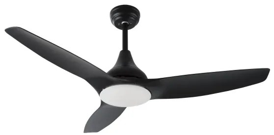 Stropný ventilátor Samoa 12.2 čierne s diaľkovým ovládaním