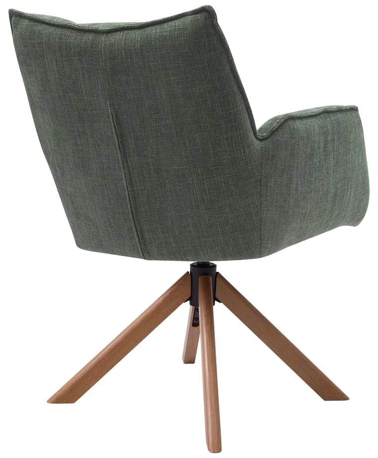 Zelené čalúnené jedálenské kreslá v súprave 2 ks Marilla – Unique Furniture