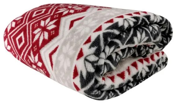 Deka NOVEL 150x200 cm nórsky vzor viacfarebná