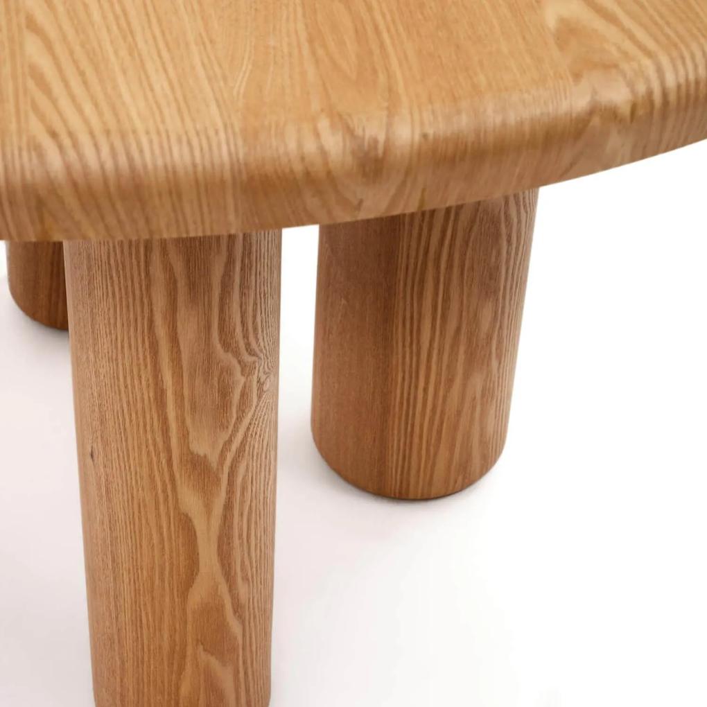 Jedálenský stôl lenmai ø 120 cm prírodný MUZZA