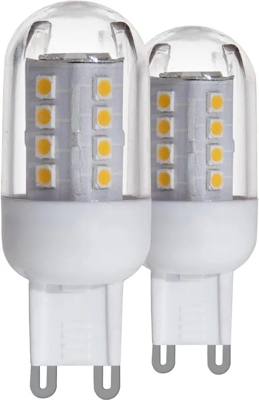 Eglo SADA 2x LED žiarovka G9/2,5W/230V 4000K - Eglo 11462 EG11462