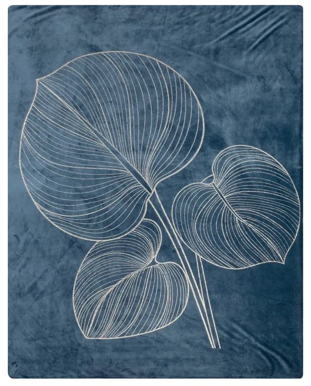 Dekorstudio Deka BLANCA1 150x200cm - granátová Rozmer deky: 150x200cm