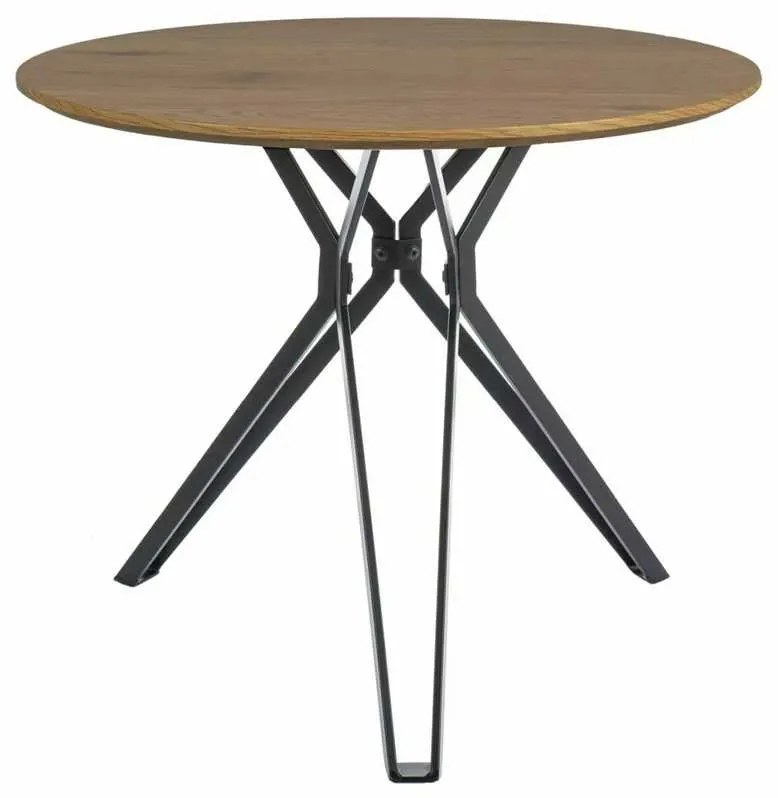 Jedálenský stôl Colt II, dub / čierna