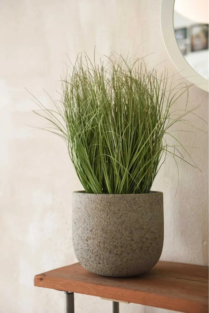 Izbový kvetináč CALDO, vláknocement, 25x22 cm, sivý