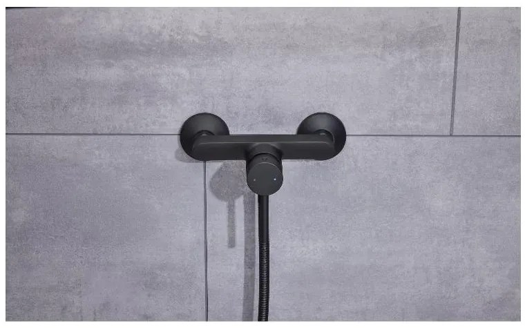 Livarno home Jednopáková sprchová batéria/batéria na vaňu (sprchová batéria, čierna) (100384726)