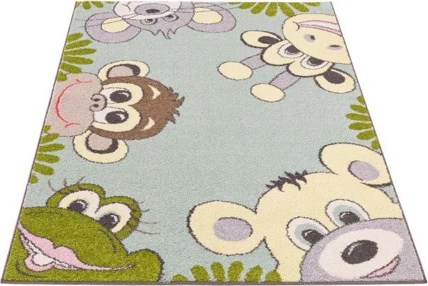 Detský koberec Funky Top Tig mätový