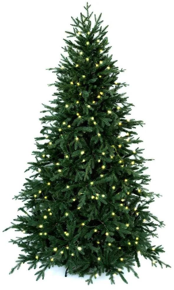 Umelý vianočný stromček 3D Smrek Horský 270cm LED800