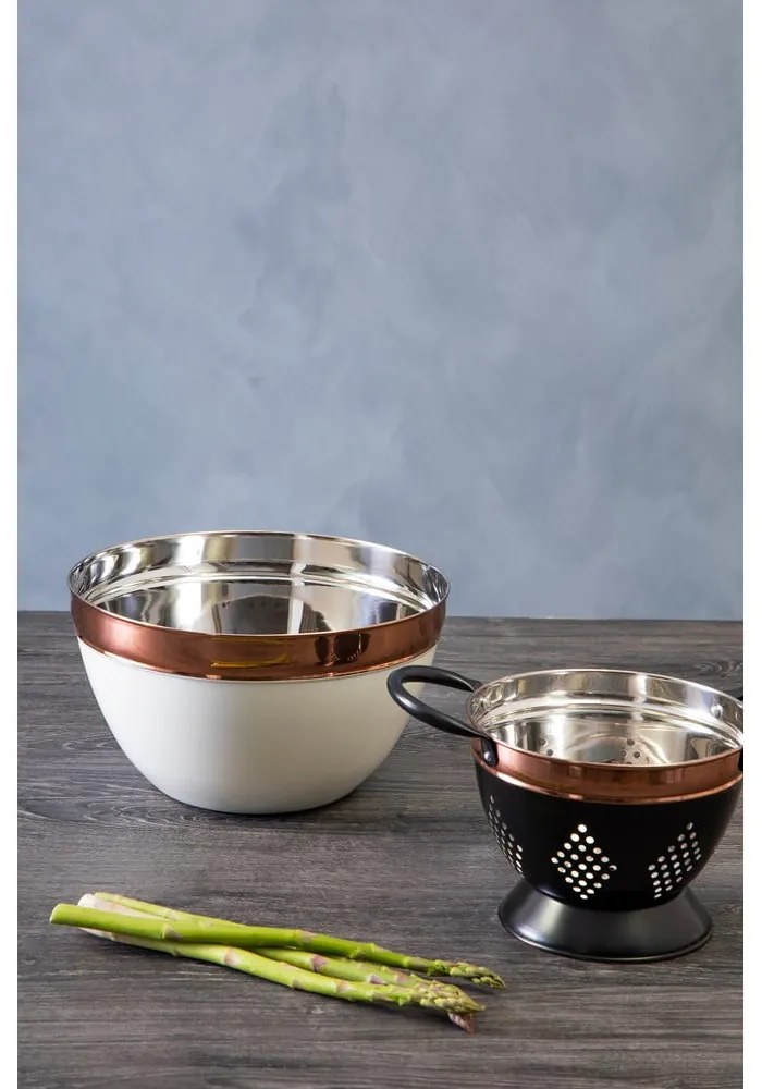 Antikoro misa v medenej a béžovej farbe ø 26 cm Prescott – Premier Housewares