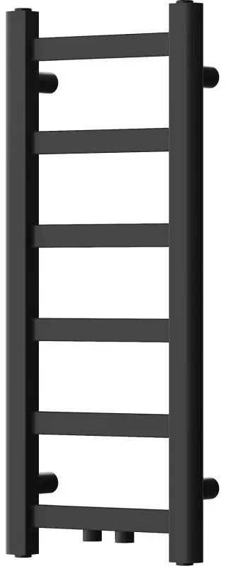 Mexen Bolt, vykurovacie teleso 700 x 300 mm, 141 W, spodné a stredové, čierna, W126-0700-300-00-70