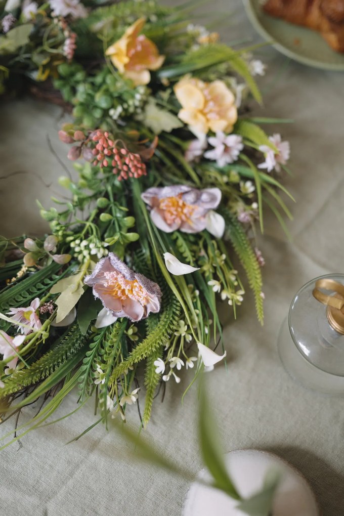 Bella Rose Jarný veniec Bella Rose no. 1 – 55 cm