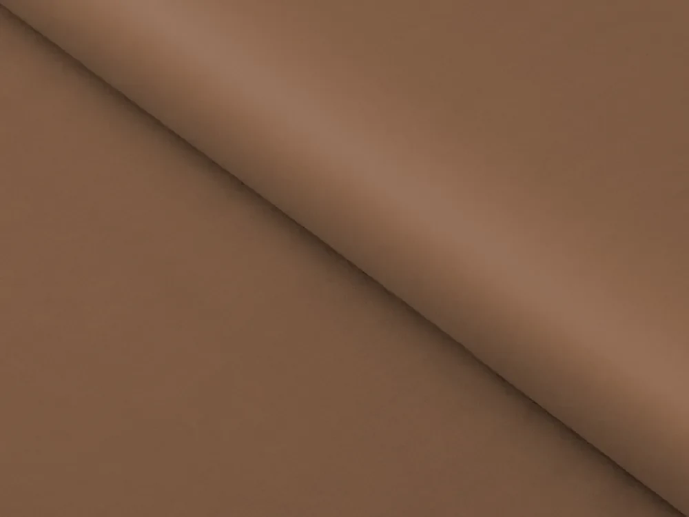 Biante Oválny bavlněný saténový ubrus ST-013 Svetlo hnedý 120x200 cm