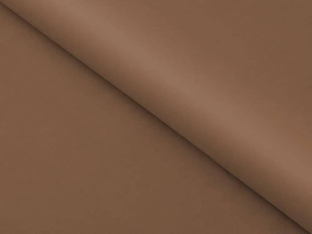 Biante Oválny bavlněný saténový ubrus ST-013 Svetlo hnedý 50x100 cm