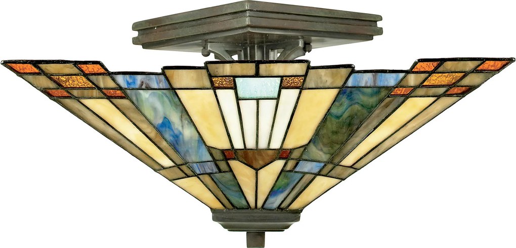 XXXLutz STROPNÉ SVIETIDLO, 35.6/20.3 cm Elstead Lighting - Online Only bytové doplnky - 009093035001