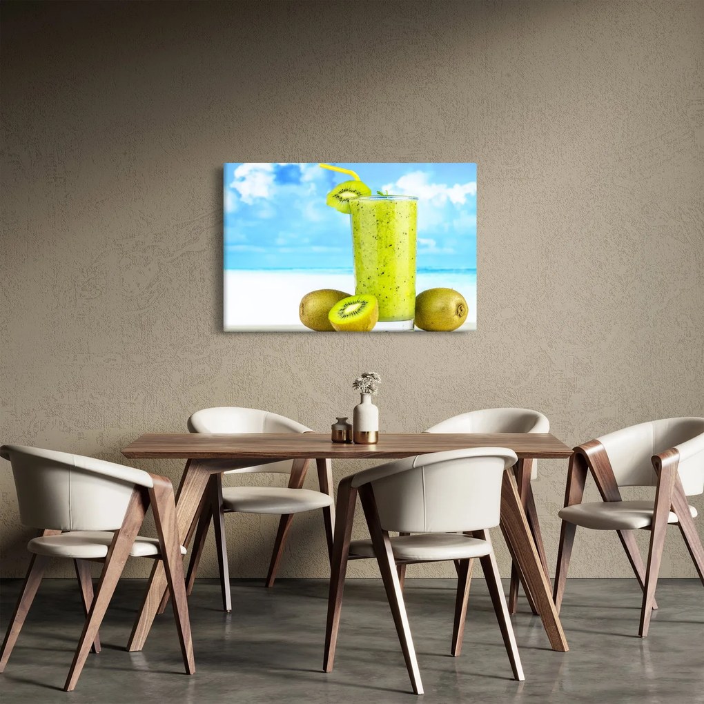 Obraz - kiwi smoothie (90x60 cm)