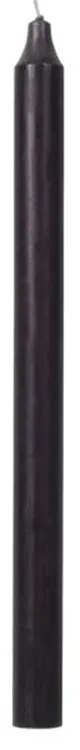 Broste Sviečka guľatá dlhá 2,1 cm čierna