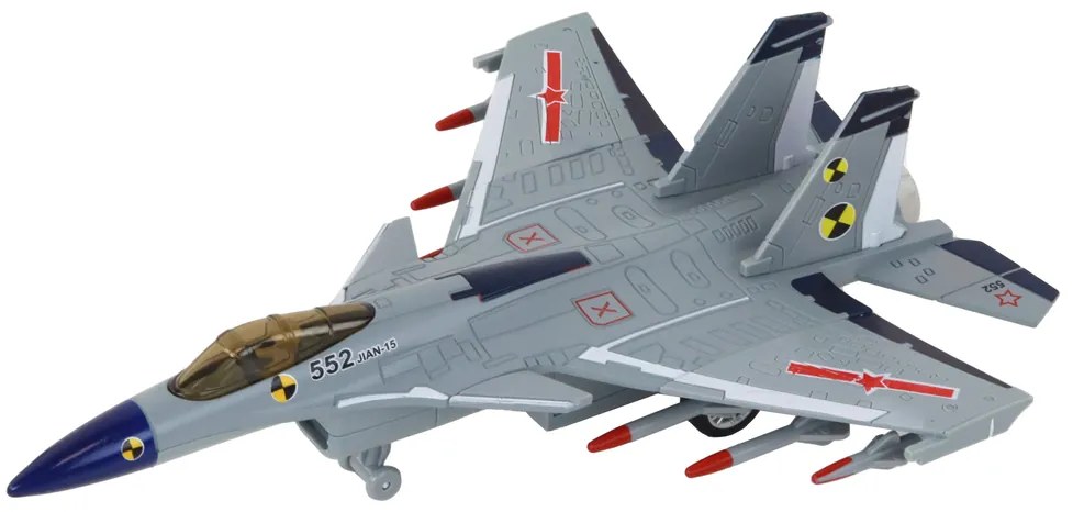 LEAN TOYS Stíhačka - lietadlo so špeciálnym efektom, 3 typy