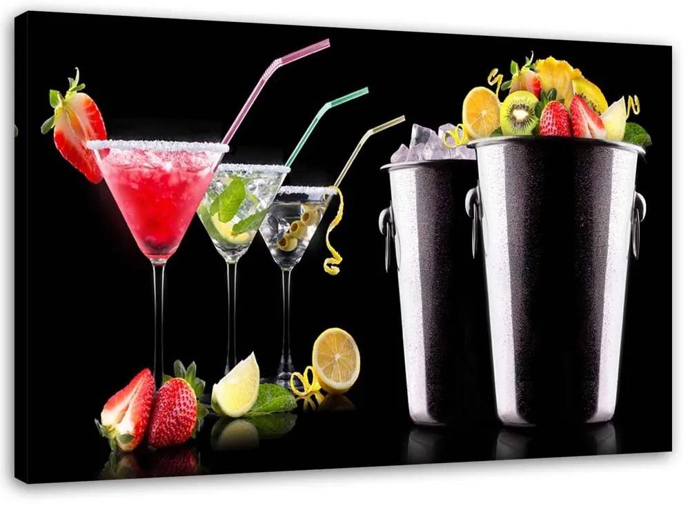 Obraz na plátně Nápoje Ovocný nápoj - 100x70 cm