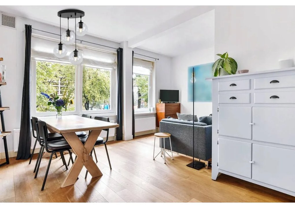 Závesné svietidlo Monako, 4x transparentné sklenené tienidlo , o