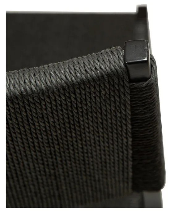 Čierna jedálenská stolička DAN-FORM Denmark Loop