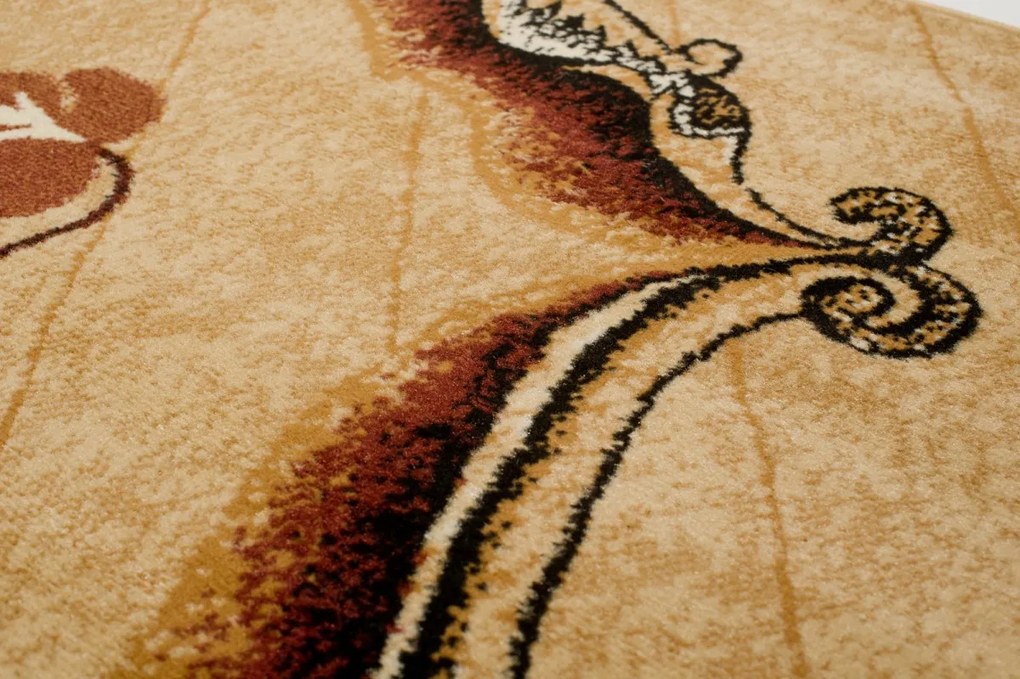 TA Koberec 7026D SVETLO BÉŽOVÝ ATLAS PP Rozmer: 250x300 cm