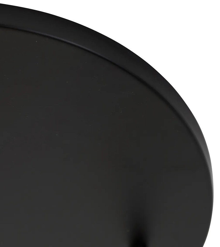 Inteligentné stropné svietidlo čierne vrátane 3 Wifi G95 - Facil