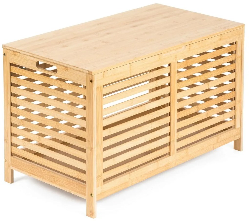 Úložný box G21 76 x 40 x 45 cm, bambusový