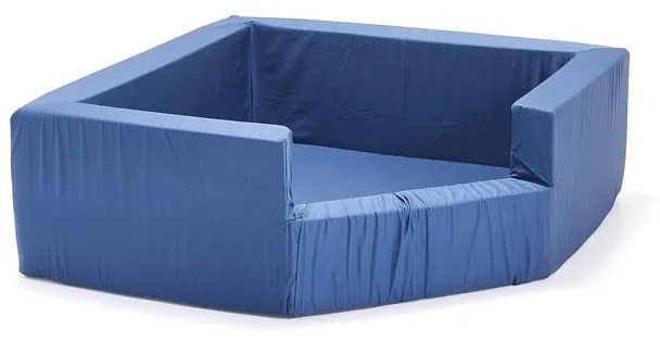 Rohový penový bazén VIKTOR, denim blue