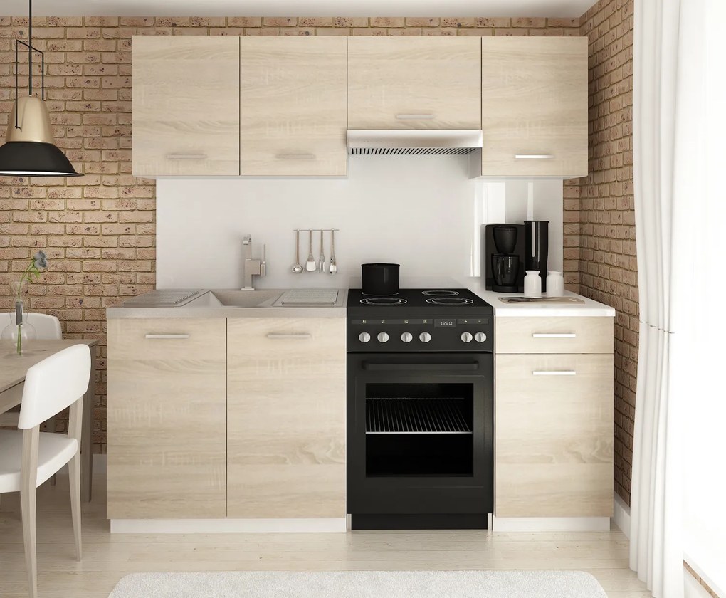 APART kuchynská linka 180 - wenge