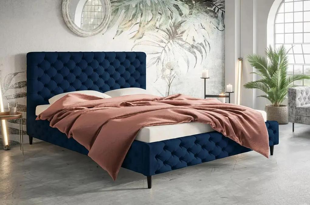 Čalúnená manželská posteľ CADENCE 160 x 200